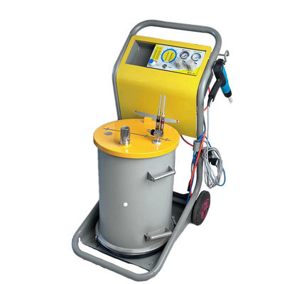 ปืนฉีดผิวเคลือบผงขัดแข่ง 550g/min PT-S45-5 สําหรับเครื่องเคลือบโลหะ