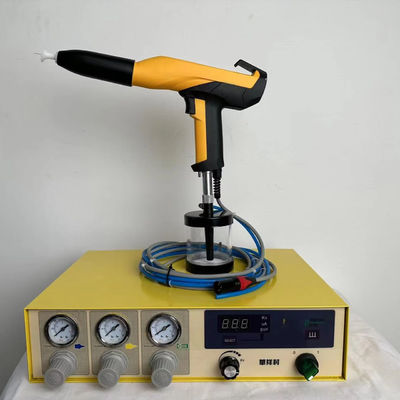 HXC-600A เครื่องฉีดเม็ดโลหะไฟฟ้าสแตนเลสสําหรับสับสราทเหล็ก น้ําหนัก 40KG
