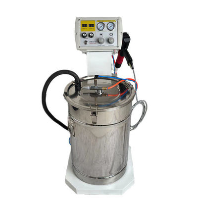40KG HXC-310 กระปุกปูน วาคูมการสับซ้อนเคลือบ Electrostatic การฉีดโลหะ