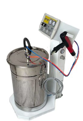 40KG HXC-310 กระปุกปูน วาคูมการสับซ้อนเคลือบ Electrostatic การฉีดโลหะ