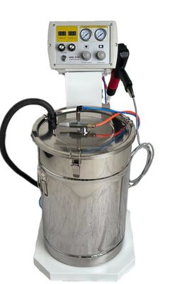 เครื่องเคลือบผงอุตสาหกรรม 40KG สําหรับงานผิวโลหะ