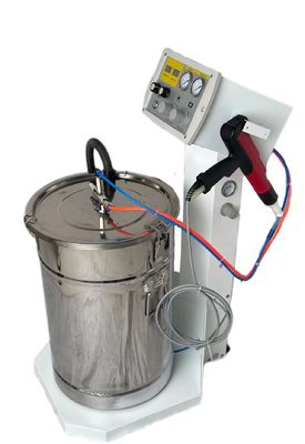 เครื่องเคลือบผงอุตสาหกรรม 40KG สําหรับงานผิวโลหะ