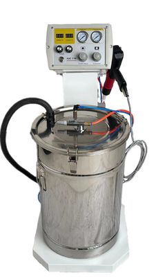 เครื่องเคลือบผงอุตสาหกรรม 40KG สําหรับงานผิวโลหะ