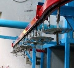1.2mm Steel Automated Powder Coating Line ระบบการเคลือบขี้ขี้ขี้ขี้ขี้ขี้ขี้ขี้ขี้ขี้ขี้ขี้ขี้ขี้ขี้ขี้ขี้ขี้ขี้