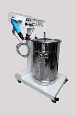 110V/220V วอลเตจ ปืนเคลือบผงสําหรับโปรไฟล์และน้ําหนักของเครื่องสเปรย์เพนท์