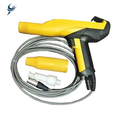 200 มิลลิเมตร ระยะสเปรย์ Electrostatic Powder Coat Gun สําหรับโครงการเคลือบโลหะ