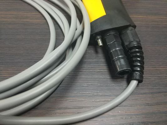 200 มิลลิเมตร ระยะสเปรย์ Electrostatic Powder Coat Gun สําหรับโครงการเคลือบโลหะ