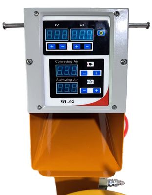 WL-02 เครื่องเคลือบผงไฟฟ้าสแตตติกสําหรับโลหะในโรงงานผลิต