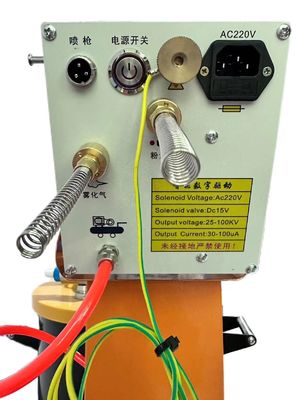 50w อัจฉริยะ มือ ถือ Powder Coating Gun เครื่องสําหรับโรงงานผลิต