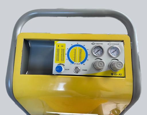 อุปกรณ์การเคลือบ 50W สายเคลือบผงสําหรับผลประกอบการเคลือบที่คง