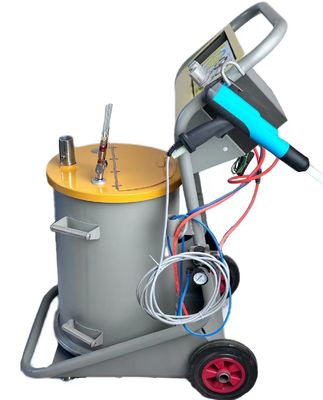 PT-S45-5 เครื่องฉีดไฟฟ้าสแตตติกสําหรับเคลือบโลหะ 550g/min Output 0-100KV Voltage 220V