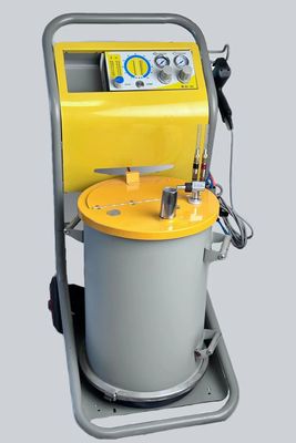 PT-S45-5 เครื่องฉีดไฟฟ้าสแตตติกสําหรับเคลือบโลหะ 550g/min Output 0-100KV Voltage 220V