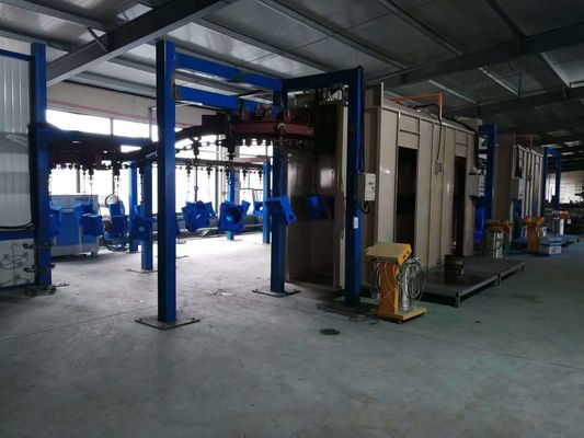 เครื่องฉีดอัตโนมัติที่สามารถปรับแต่งได้ เพื่อเคลือบผิวข้นไฟฟ้าสแตตติก