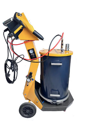 Huaxiang Powder Cylinder Type อุปกรณ์เคลือบผงพ่นแบบฉลาดสําหรับ 50W