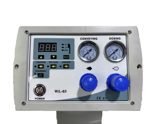 220V 50W พาวเดอร์เคลือบสเปรย์ปืน วาคูมสับซ้อนโลหะ Electrostatic พาวเดอร์เครื่องสี