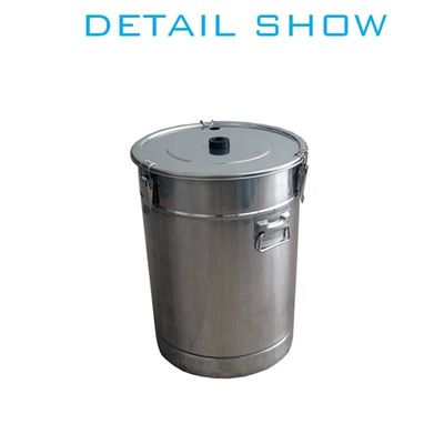 ผลงานที่ยั่งยืน ความจุขนาดใหญ่ สแตนเลส Powder Coating Bucket Hopper