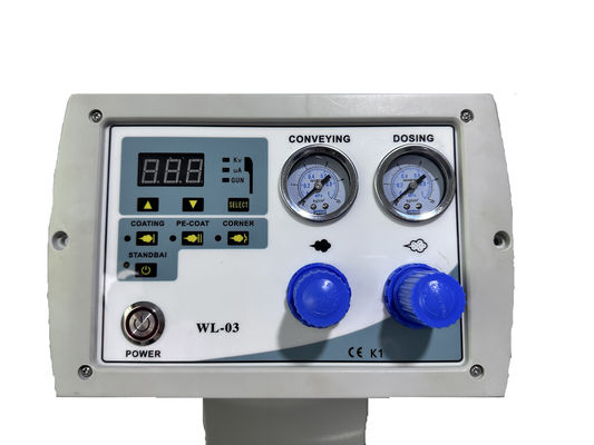 น้ําหนัก 40 กิโลกรัม PT-S45-5 เครื่องฉีดฝุ่นสําหรับเครื่องจักรเคลือบโลหะ