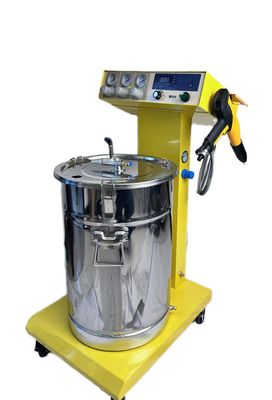 งานเคลือบผิวโลหะด้วยผง PT-S45-5 อุปกรณ์การทาสีพ่นไฟฟ้าสแตตติก