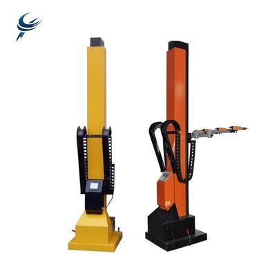 เครื่องเคลือบผงไฟฟ้าสแตตติก เครื่องตัดสีอัตโนมัติสําหรับโรงงานผลิต