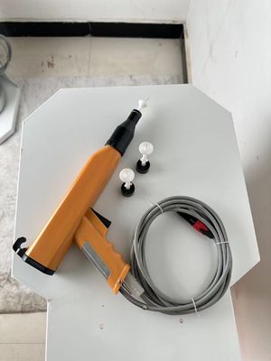 สแตนเลส สับสราท Powder Coating ปืนไฟฟ้าสแตนเลส ความเร็วปรับการทํางานเรียบ