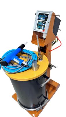 เครื่องจักรพานเคลือบผงแป้งอุตสาหกรรม 50W สําหรับอุปกรณ์อุณหภูมิแป้งพ่นอัตโนมัติ